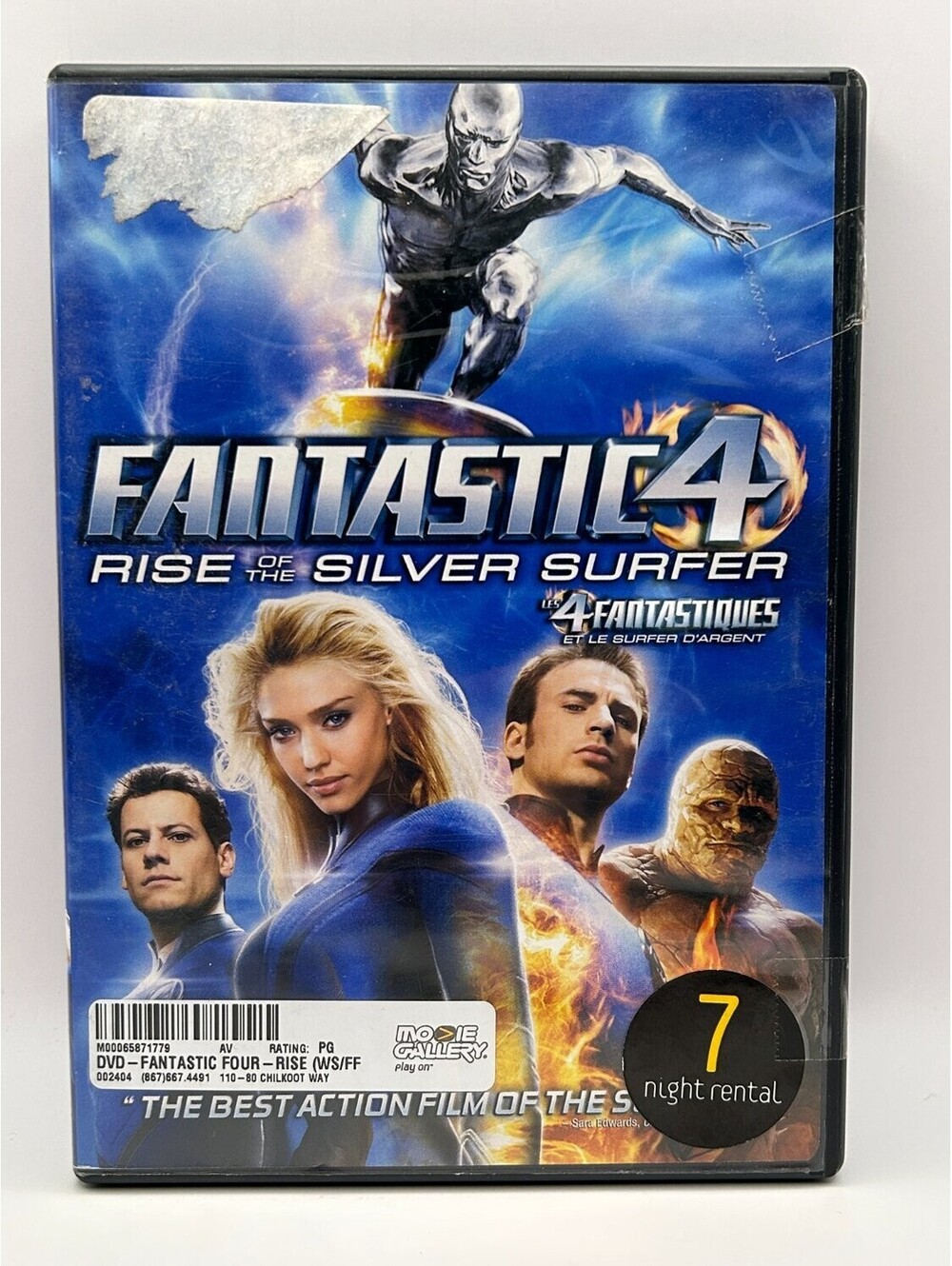 Fantastic Four: Rise of the Surfer DVD Widescreen Action Tim Story Movie Gallery